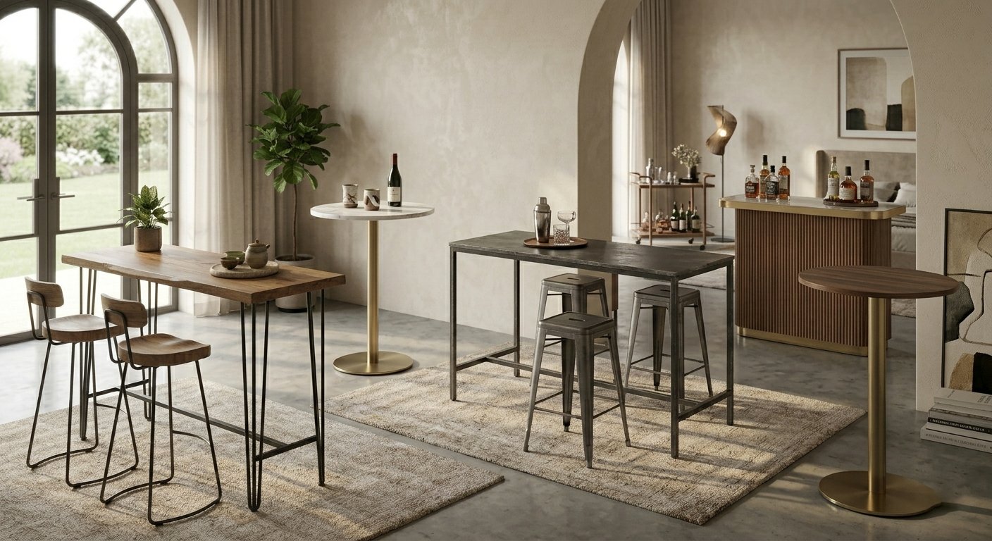 Bar Table Collection The Furniture Mall