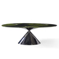 Avocado UFO Natural Marble With Stainless Steel Base