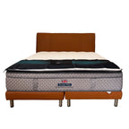 Slumber Pedic Grandeur Luxury 15" Mattress With Bed Frame