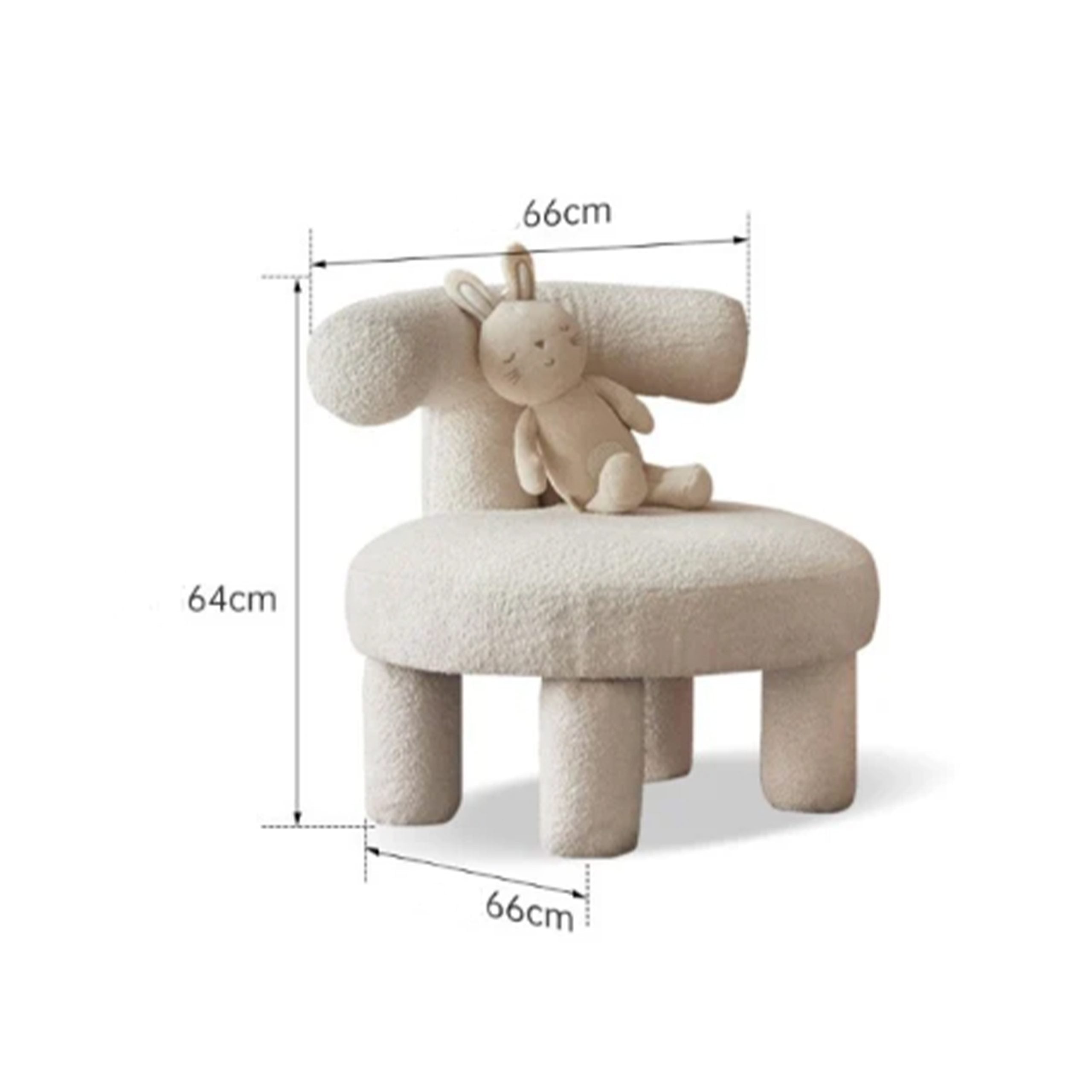 Percy Boucle Baby Chair