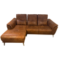 ZL3711 Terziler Saddle Leather L-Shape Sofa