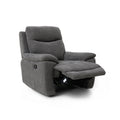 1 Seater Fabric Manual Recliner Sofa 8033