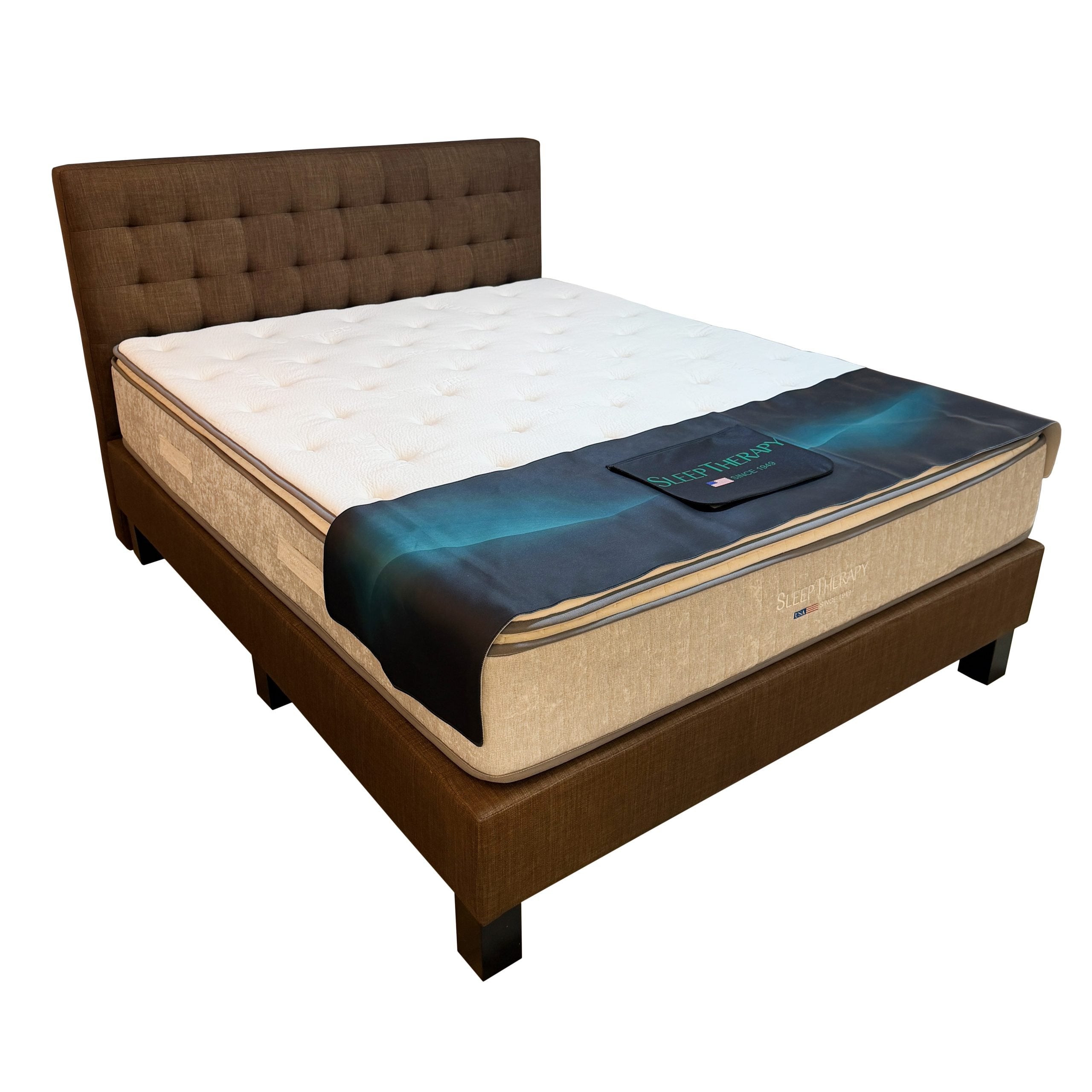 Sleep Therapy Ortho Supreme 12" Mattress With Bed Frame