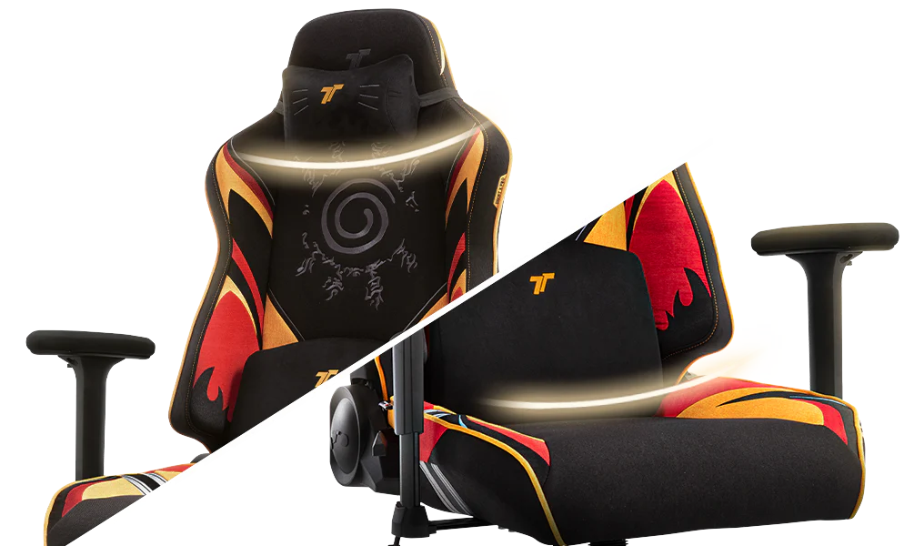 TTRacing Swift X Pro Air Threads Fabric Gaming Chair - Naruto Edition