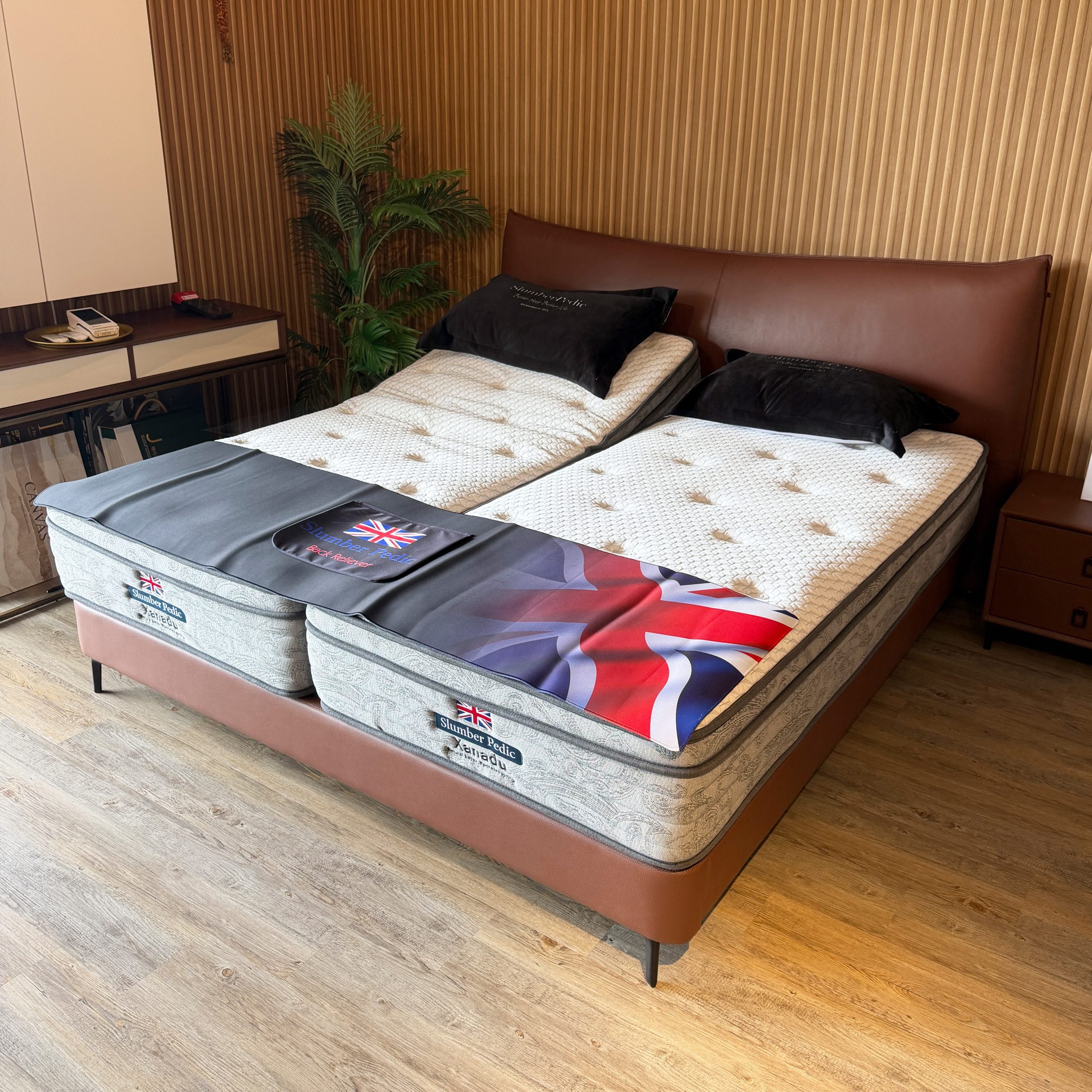 Slumber Pedic Back Reliever Xanadu Mattress And Adjustable Bed