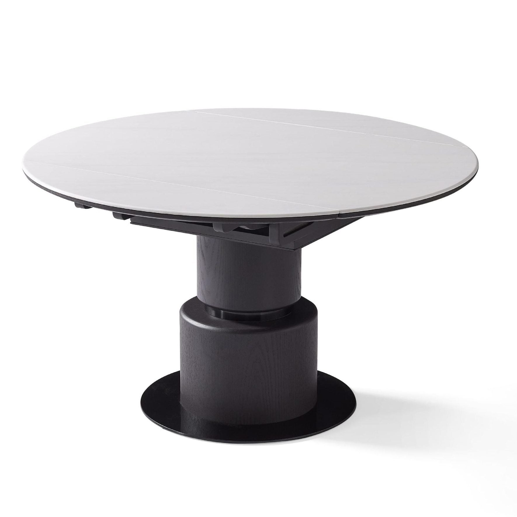 Eclipse Light Grey Sintered Stone Extendable Table
