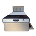 3 in 1 Pull Out Bed Frame With Slumber Pedic Mattress Set