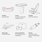 TTRacing Swift X 2020 Air Threads Fabric Gaming Chair - Nami Edition