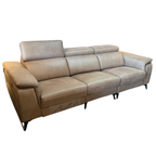 ZL2896 3 Seater Saddle Leather Recliner Sofa