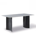 Matt Sintered Stone With Stainless Steel Base