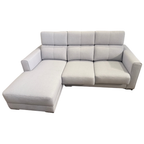 HC8195 3 Seater L-Shape Fabric Slider Sofa