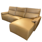 ZL3822 3 Seater L-Shape Recliner Leather Sofa