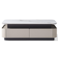 Vellara Beige/Dark Ash Wood Coffee Table