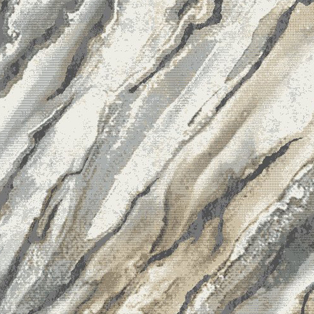 Tino Collection Dark Grey Beige Rug A0494A_HJA41