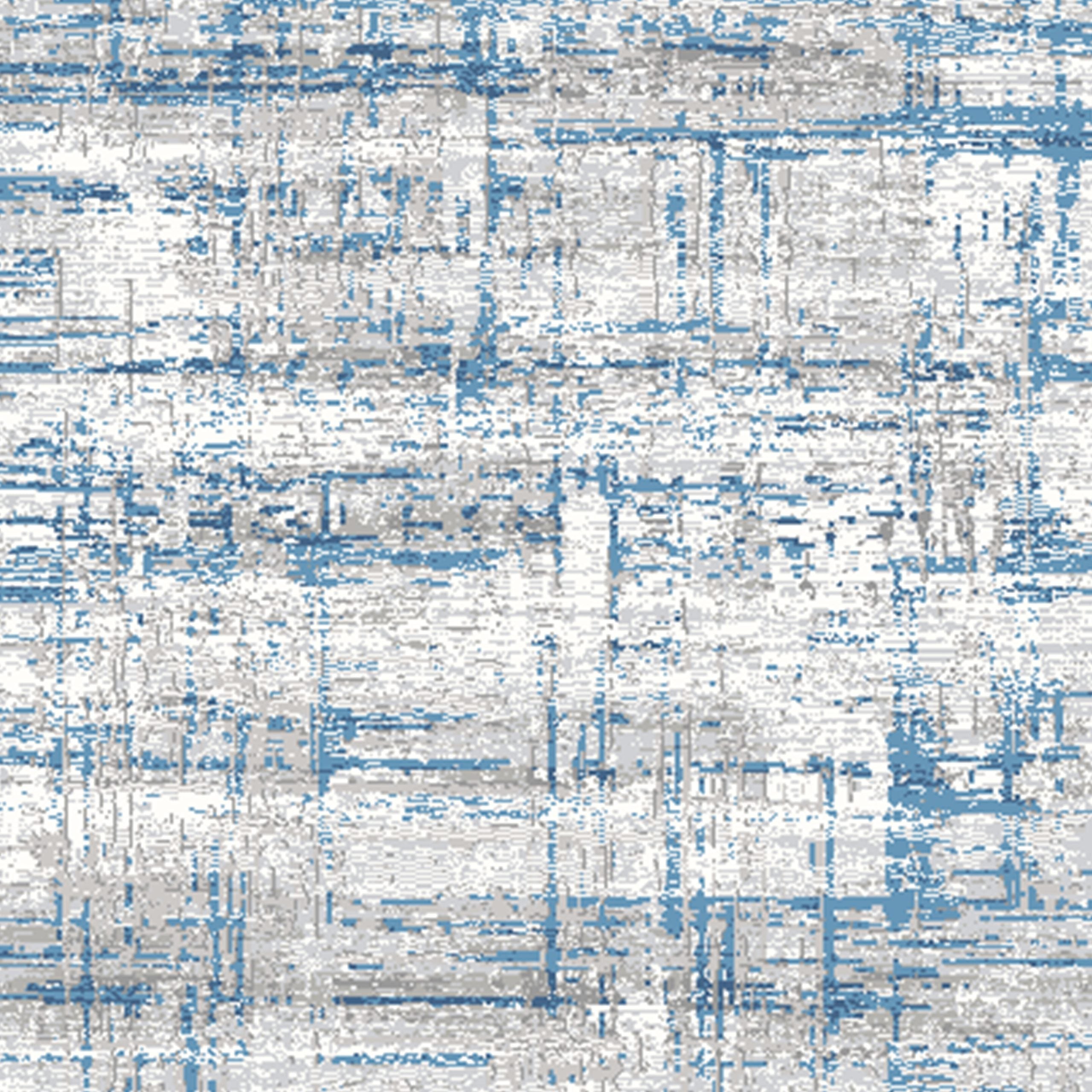 Vista Collection Cream Blue Rug AK76A