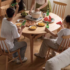 Aria Extendable Round Dining Table