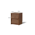 Asher Solid Wood Bedside Table