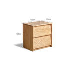 Asher Solid Wood Bedside Table