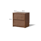 Asher Solid Wood Bedside Table