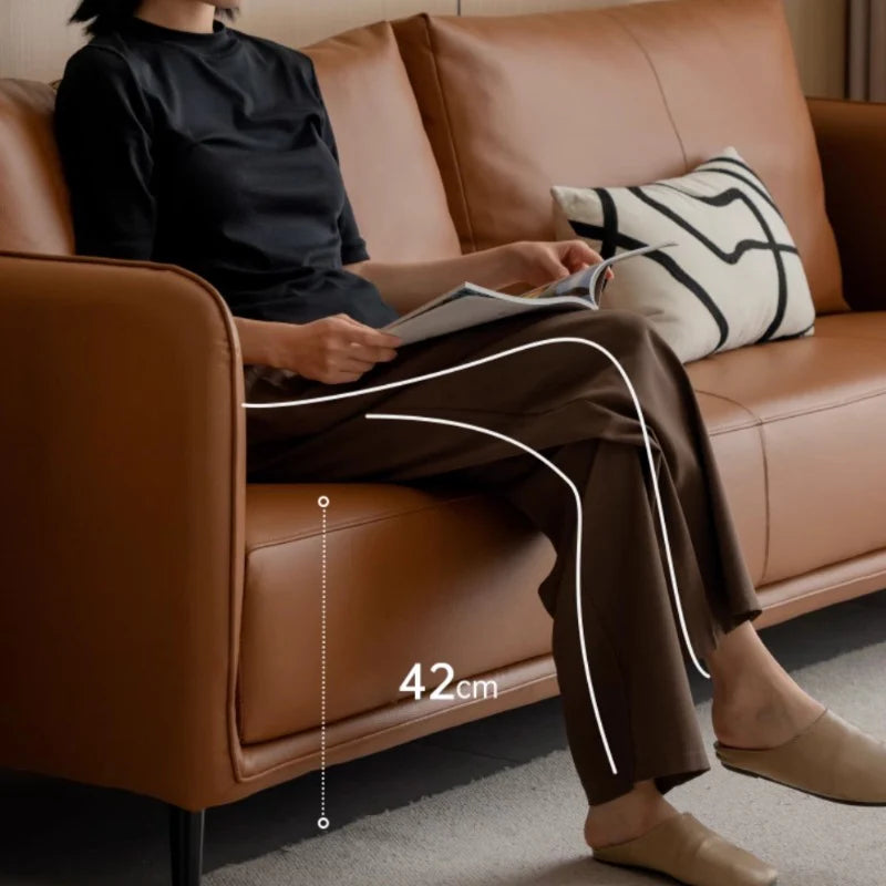 Aston 3 Seater Leather Sofa