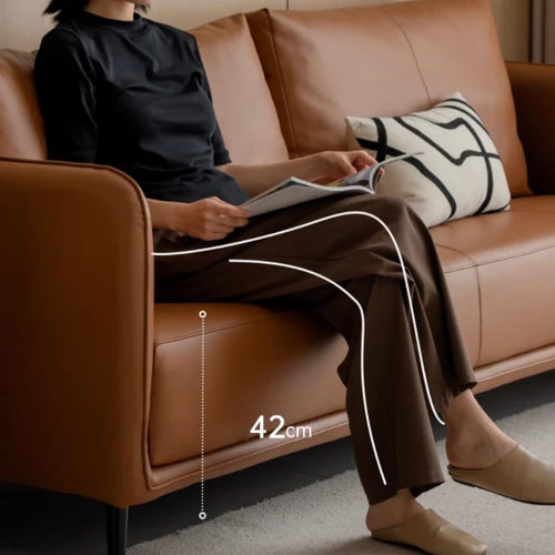 Aston 3 Seater Leather Sofa