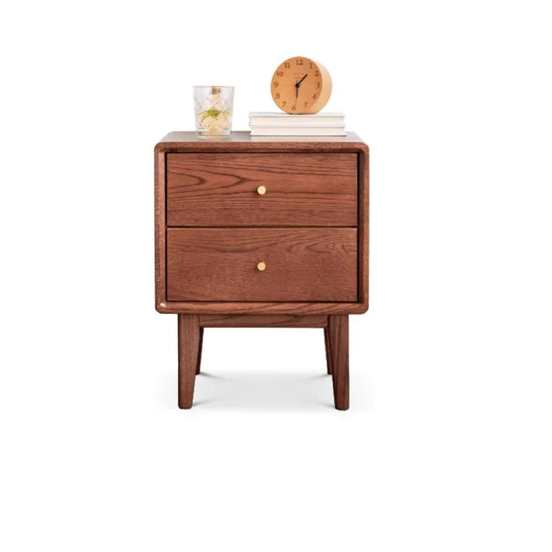 Avis Solid Wood Bedside Table