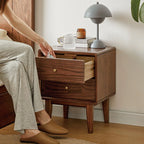 Avis Solid Wood Bedside Table