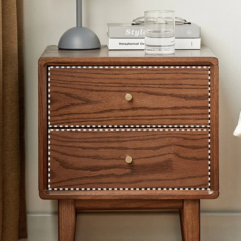 Avis Solid Wood Bedside Table