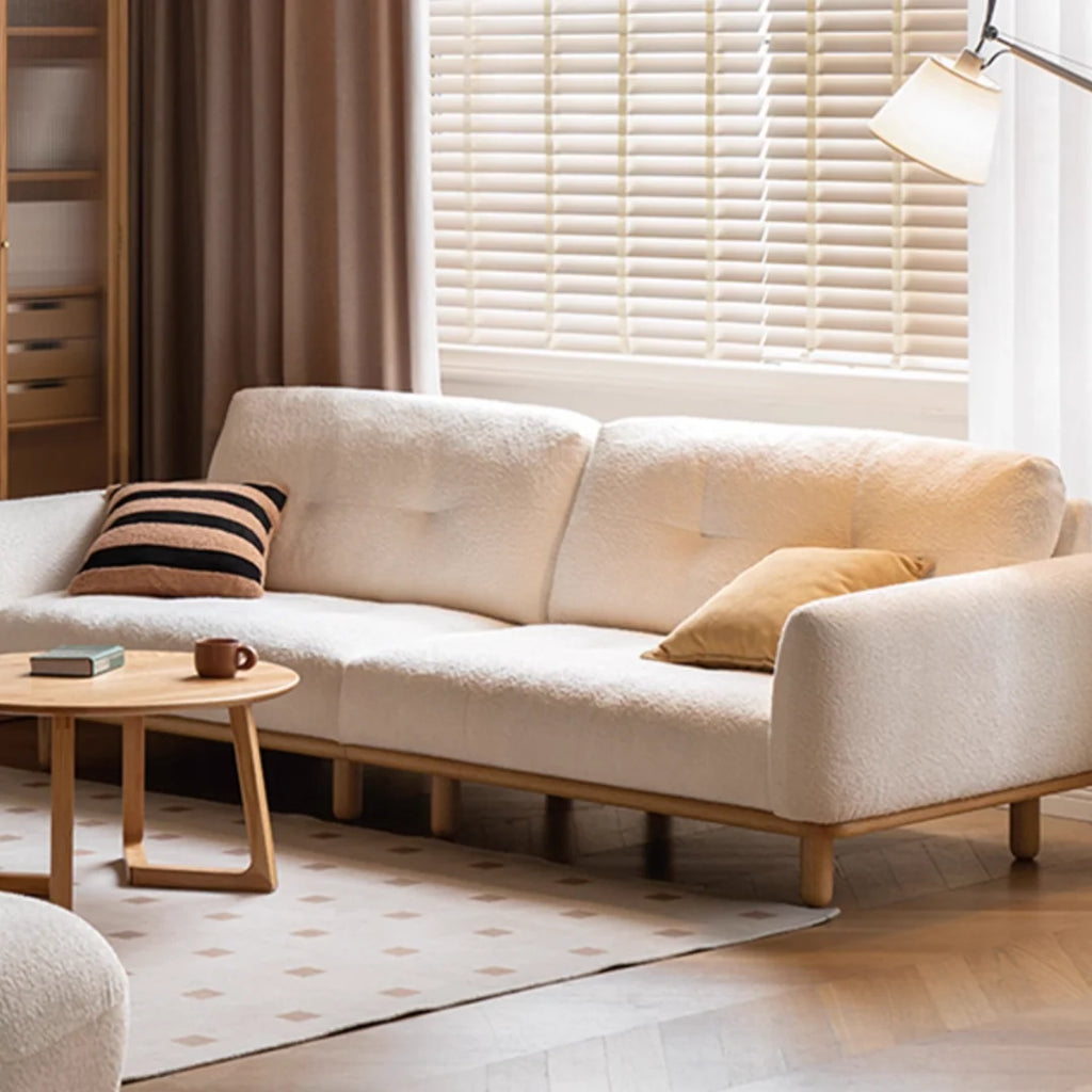 Ayako Boucle Fabric Sofa