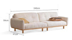 Ayako Boucle Fabric Sofa