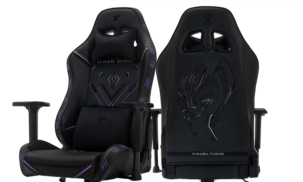 TTRacing Swift X 2020 Gaming Chair - Black Panther Edition