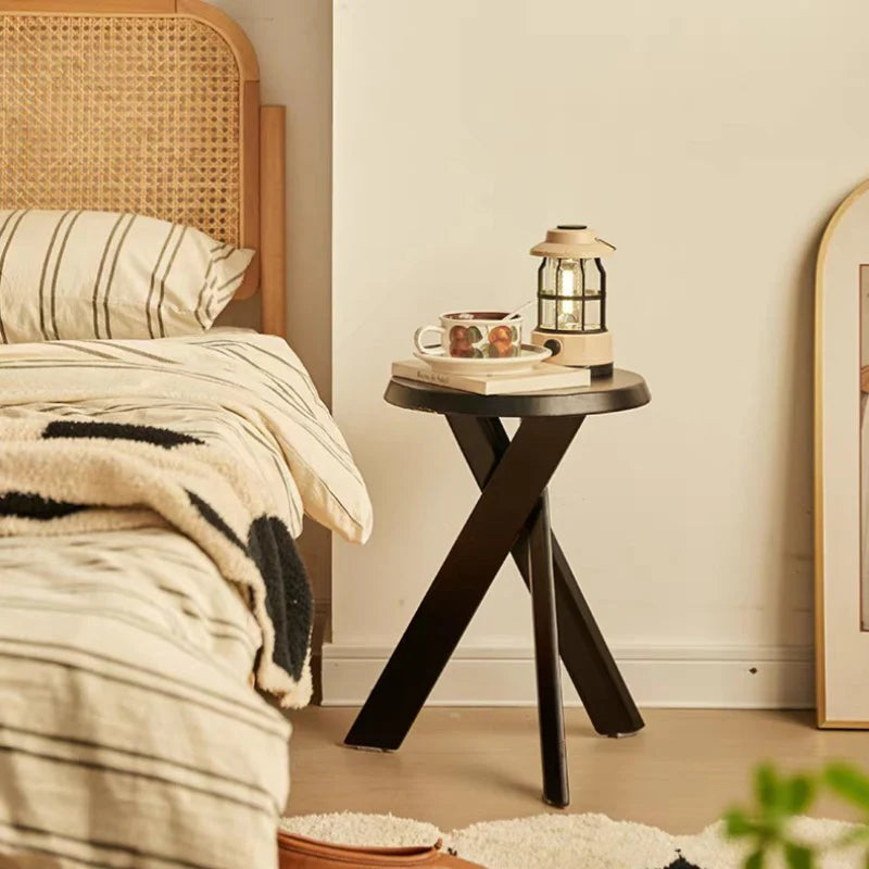 Barry Ash Wood Side Table