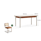 Bauhaus Sintered Stone Dining Set