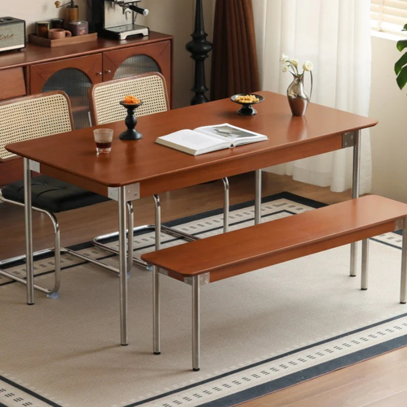 Bauhaus Solid Wood Dining Table