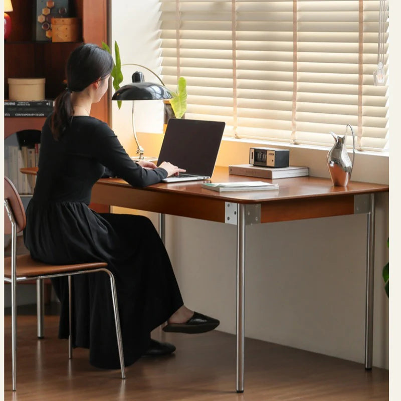 Bauhaus Solid Wood Dining Table
