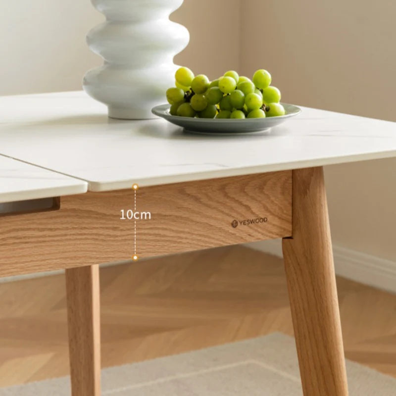 Bianca Extendable Sintered Stone Dining Table
