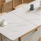 Bianca Extendable Sintered Stone Dining Table