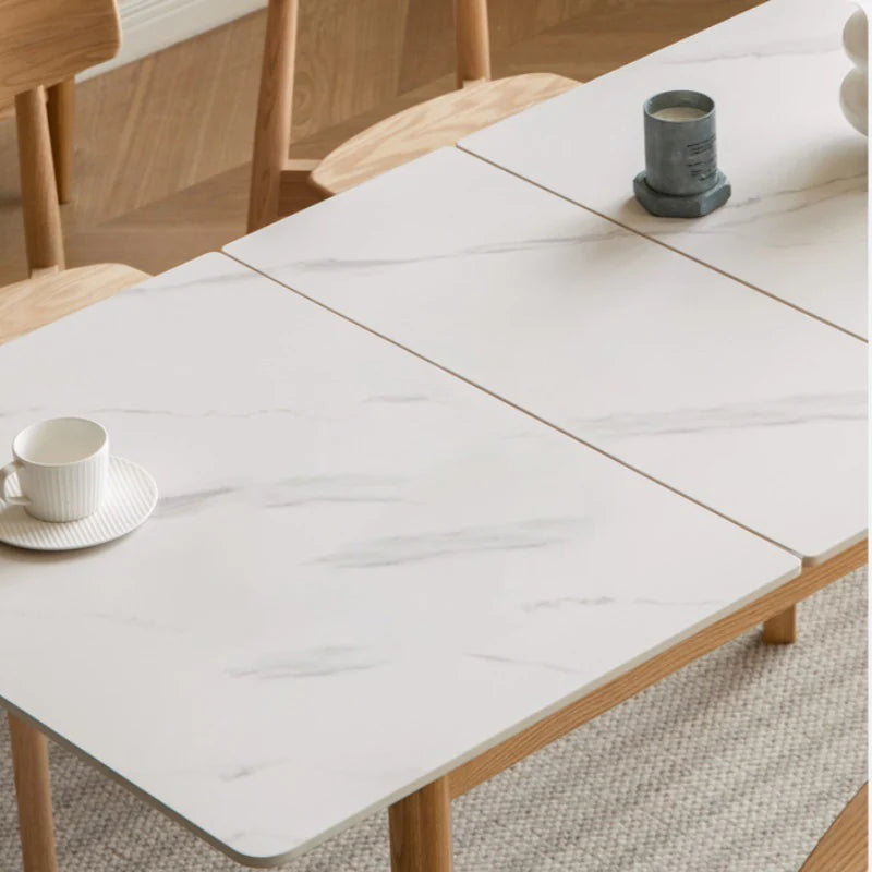 Bianca Extendable Sintered Stone Dining Table