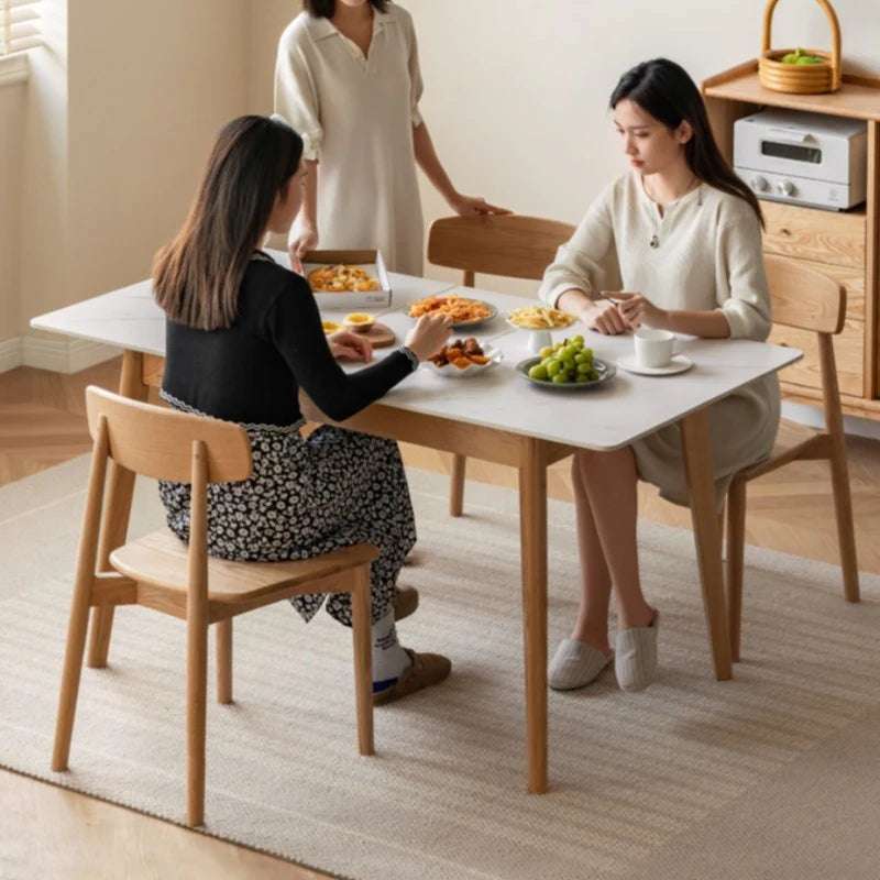 Bianca Extendable Sintered Stone Dining Table