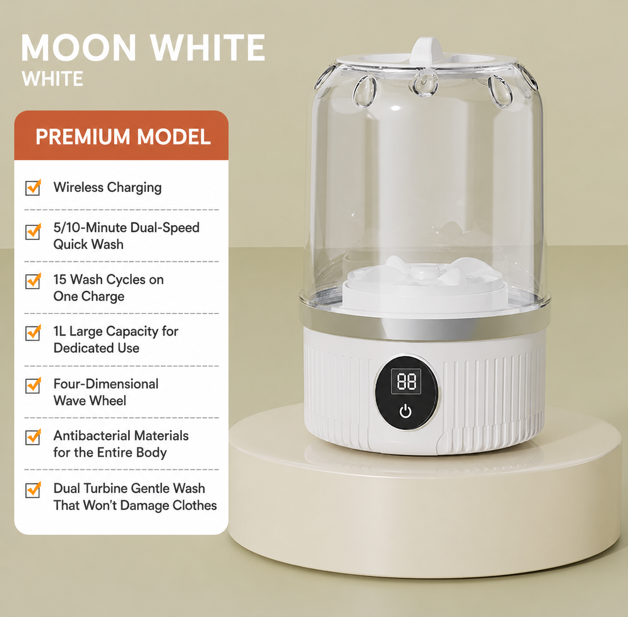 Portable Undergarment Washing Machine