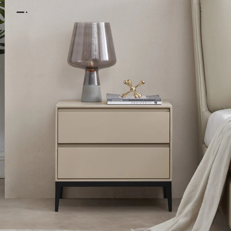 Chiara Solid Wood Bedside Table