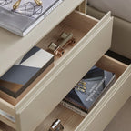 Chiara Solid Wood Bedside Table
