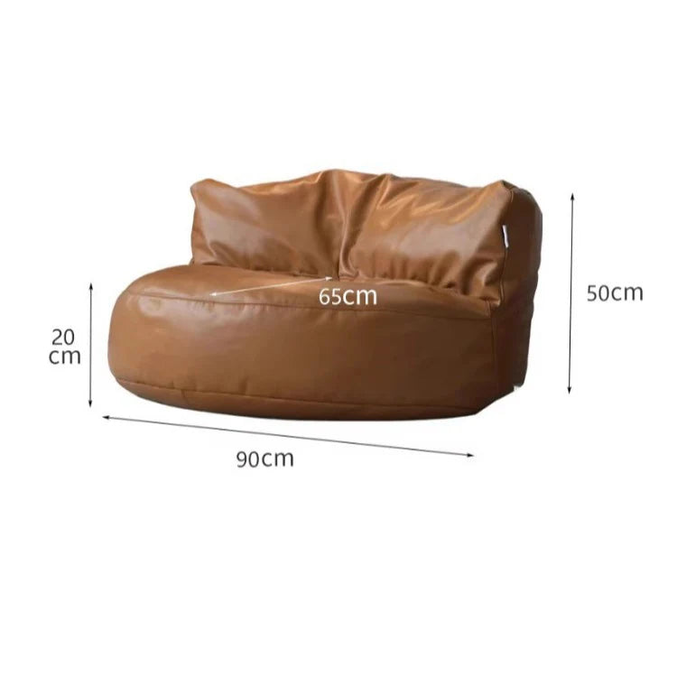 Chris Round Leather Sofa Set