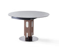 Creme Fatima Limestone Extendable Table