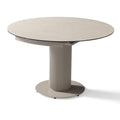 Beige Travertine Sintered Stone Extendable Table