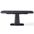 Strato Matt Black Sintered Stone Extendable Table
