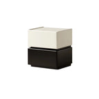 Domino Solid Wood Bedside Table