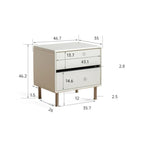 Eleanor Solid Wood Bedside Table