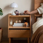 Ernest Solid Wood Bedside Table