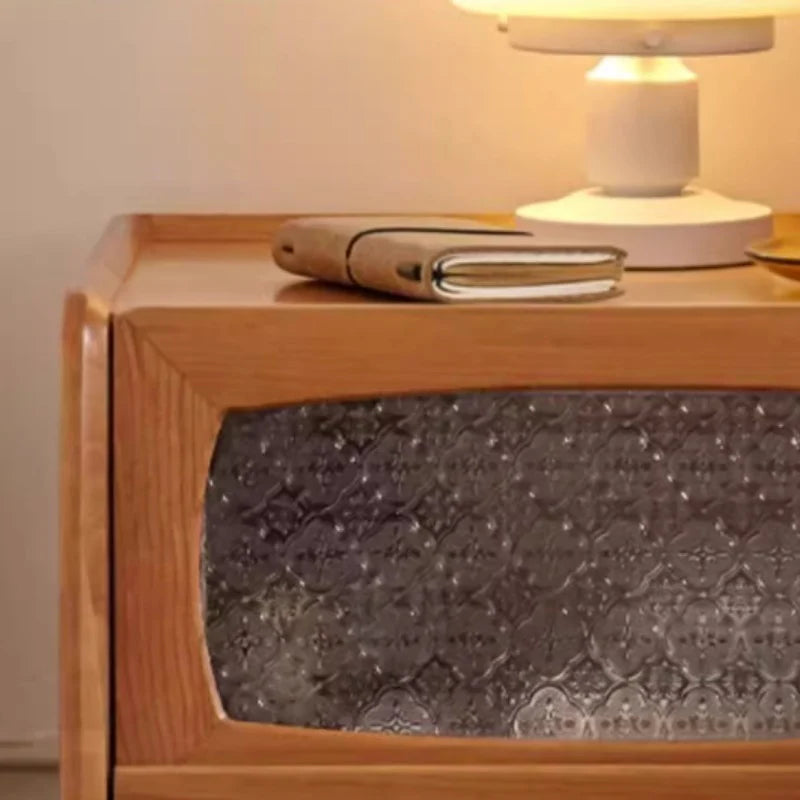 Evelyn Solid Wood Bedside Table